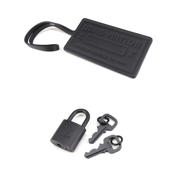 Louis Vuitton Aerogram Tote Bag Leather Black - Picture 7 of 9